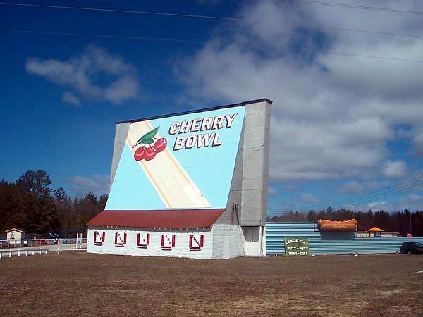 Cherry Bowl Drive-In Theatre - Screen Tower